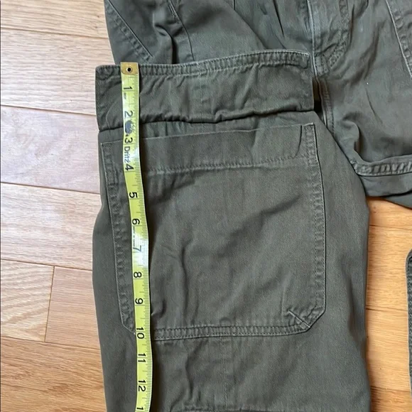 Zara Green Cargo Pants - Picture 6 of 8